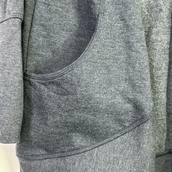 Eddie Bauer Fleece Summit Wrap Open Cardigan Thumb Holes - Picture 7 of 9